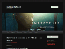 Tablet Screenshot of matteoraffaelli.com